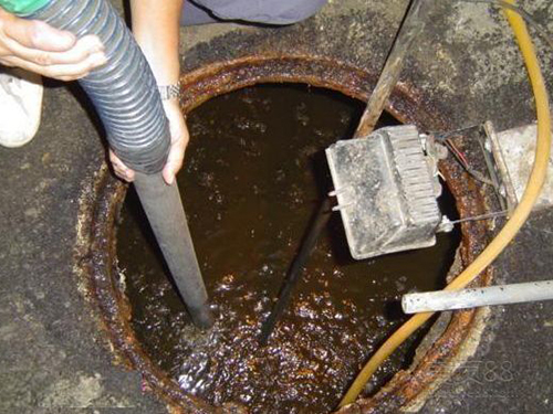 尖山隔油池清理